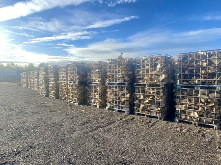 Air Dried Hardwood Logs IBC (Cubic Metre)